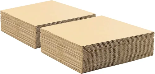 Vista 21 de Golden State Art, Paquete de 50 hojas de cartón corrugado de 5 x 7 pulgadas, almohadillas de cartón plano para embalaje, correo o manualidades