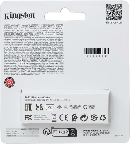 Vista 4 de Kingston Exodia S unidad flash USB 256 GB