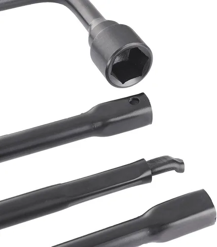 Vista 7 de Juego de llaves para llanta de repuesto con gato de tijera ACZCR, llave de rueda para llanta de repuesto, compatible con 2002-2015 Cadillac