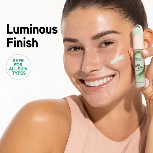 Vista 4 de Physicians Formula Butter Glow Corrector, neutraliza el enrojecimiento y oculta imperfecciones, impregnado con ingredientes iluminadores y Verde