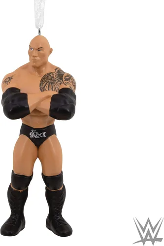 Vista 6 de Hallmark WWE The Rock Adorno de Navidad