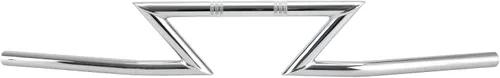 Vista 2 de Motocicleta 7/8 "0.866 in manillar, universal 7/8 "0.866 in raiser Z-Bar Z-Barx manillar negro para Harley Touring Street Glide Electra