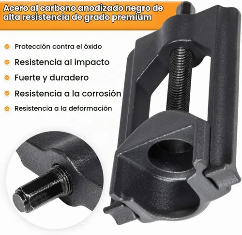 Vista 6 de E-cowlboy 10105 Herramientas de extracción de juntas en U automotrices (Clase 1-3) Extractor de juntas universales Prensa de extracción de junta