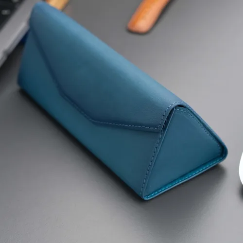 Vista 8 de Egypt Triangle Design - Funda de cuero para lentes de sol y gafas de sol