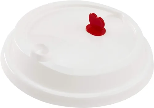 Vista 7 de Karat Tapa de cúpula de Sipper 3.543 in Para vasos de polipropileno premium de 16/24 oz de alto Negro