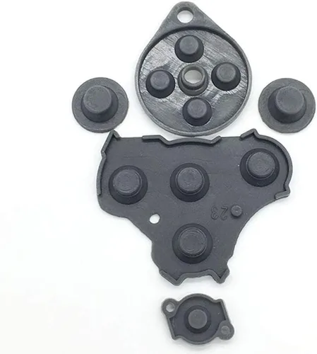 Vista 3 de Replacement Silicone Rubber Pad Conductive for Gamecube NGC Controller Conductive Silicone Button Pad