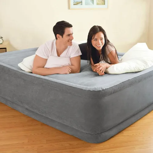Vista 5 de Intex Comfort Plush - Cama de aire elevada Dura-Beam con bomba eléctrica incorporada