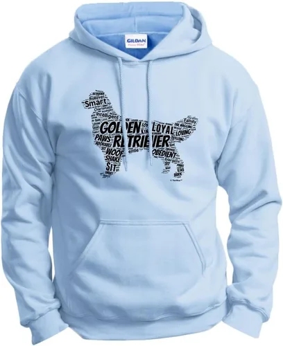 Vista 14 de ThisWear Golden Retriever Word Art - Sudadera con capucha para perro y cachorro