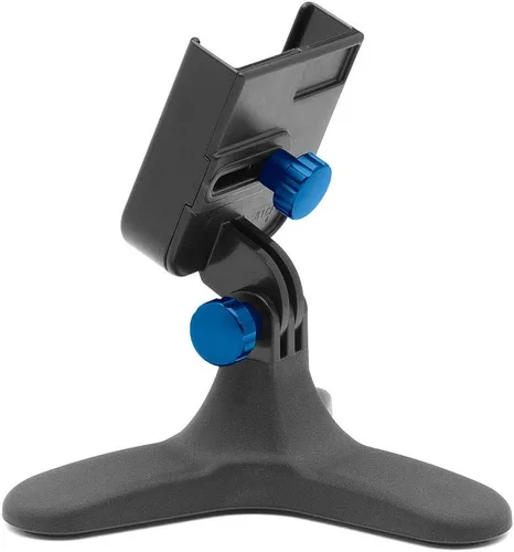 Vista 10 de WeatherTech DeskFone - Soporte universal para teléfono celular de escritorio (perillas metálicas negras)