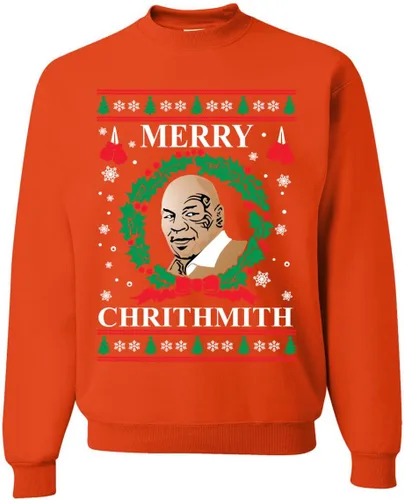 Vista 19 de Merry Chrithmith Ugly Christmas Sweater Unisex Crewneck Graphic Sweatshirt Negro Bitcheth