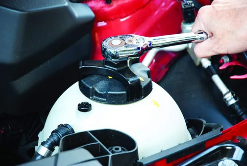 Vista 3 de Laser 6572 Llave de tapa de refrigerante/radiador - para BMW, color negro