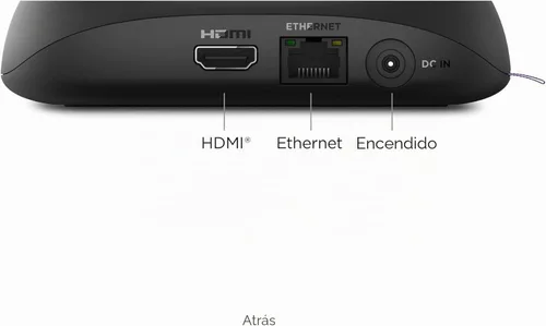 Vista 8 de Roku Dispositivo de transmisión Ultra LT 4K/HDR/Dolby Vision/Wi-Fi de doble banda con control remoto de voz Roku y cable HDMI, con cable