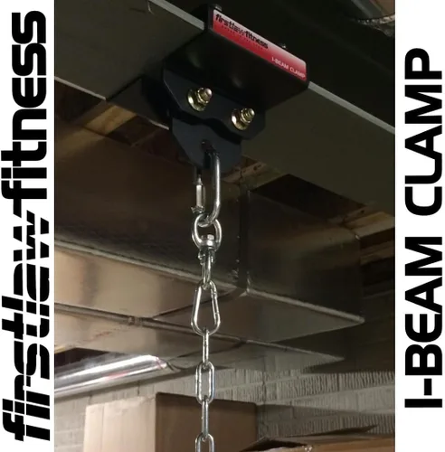 Vista 3 de Firstlaw Fitness 1000 LBS I-Beam Clamp - Multi-Sports Made in The USA