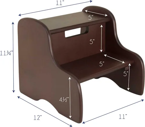 Vista 8 de Taburete personalizado de dos pasos Pony