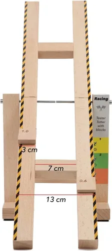 Vista 3 de Balance Challenge RC Crawler Obstáculo 1/18 1/24 Escala Actualizaciones Teeter Totter RC Course Track (no incluye camión)