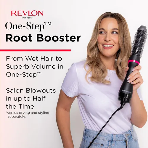 Vista 10 de REVLONSecador de cepillo redondo de un paso 1-1 / 2 "de una etapa 1-1 / 2" Secador y estilizador