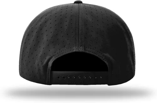Vista 5 de Richardson 169 Cannon 7-Panel Hi Profile y tapa perforada con láser Banda para el sudor Stay-Dri con cierre ajustable
