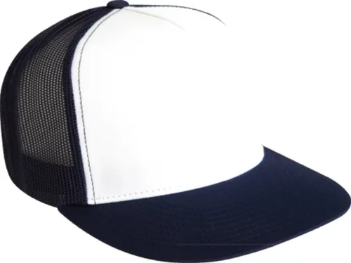 Vista 26 de Flexfit - Gorra ajustable de malla elástica en dos tonos Negro