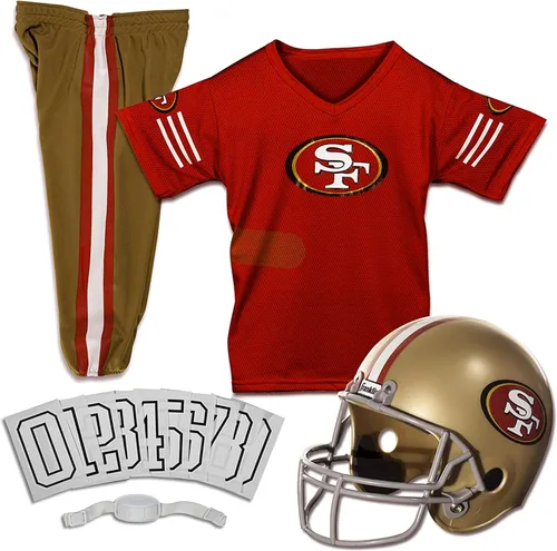 Vista 9 de Franklin Sports NFL - Conjunto de uniforme de fútbol americano para niños, disfraz de fútbol americano juvenil de la NFL para niños y niñas