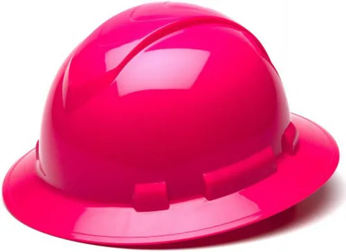 Vista 20 de Texas America Safety Company Casco duro RIDGELINE de ala completa con ajuste de perilla de 6 puntos y bolsa