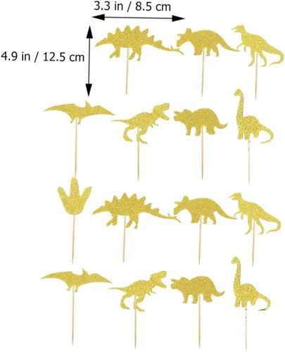 Vista 6 de Decoración de pastel con forma de dinosaurio para fiesta de cumpleaños y decoración de pasteles para celebraciones temáticas de dinosaurios
