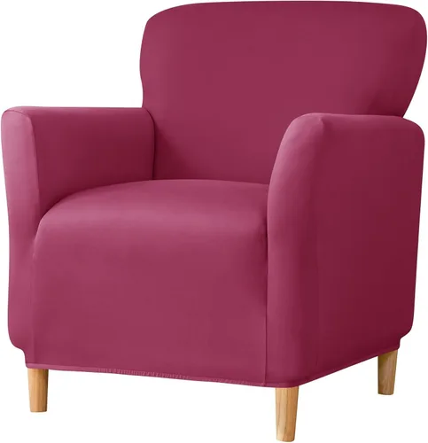 Vista 45 de Fundas estampadas para sillón de banquete fundas suaves para sillón de 1 pieza, fundas elásticas para silla de sala de estar, funda antideslizante