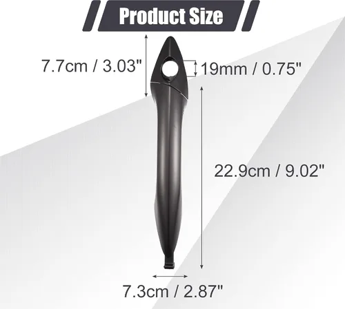 Vista 6 de X AUTOHAUX Manija de puerta exterior exterior delantera izquierda lado del conductor para Hyundai Elantra 2011-2016 826513X000 826523X000
