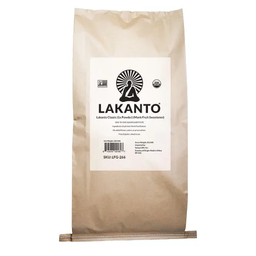 Vista 9 de Lakanto - Edulcorante de fruta del monje, sustituto de azúcar 1:1, keto, sin OGM Powdered Sugar Substitute for Frosting, Icing, Glazes, Baking