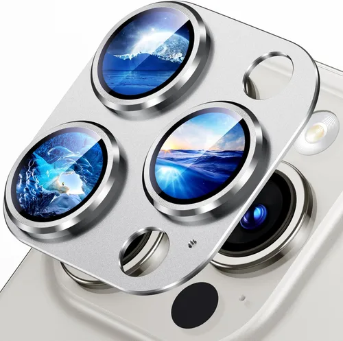 Vista 65 de Uyiton Compatible con iPhone 17 Protector de Lente de Cámara - [No es Fácil de Romper][Fuerte Adsorción][Compatible con Fundas] Protector de Cámara