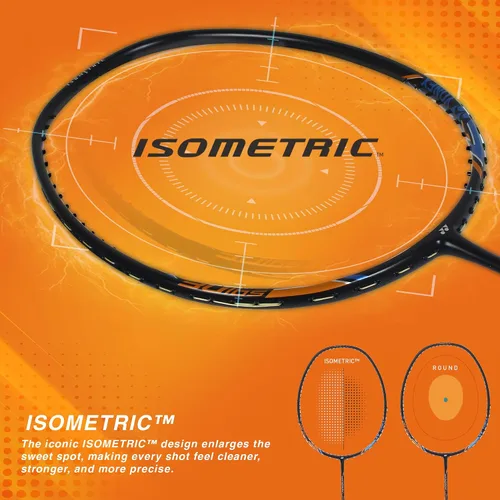 Vista 7 de YONEX Nanoray 10F Hi-Flex - Raqueta de bádminton preencordada