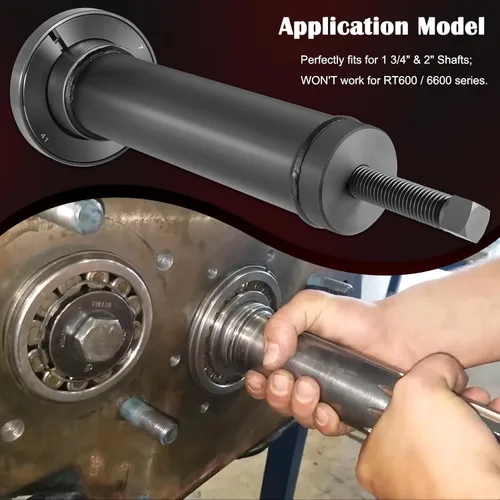 Vista 2 de Kit de herramientas extractoras de rodamientos de eje de entrada que se adapta perfectamente a ejes Eaton Fuller de 1 3/4 ″ y 2 ″, no funciona