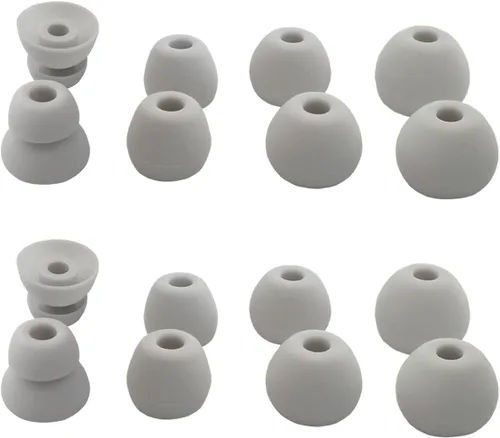 Vista 7 de Ganchos de silicona para auriculares de repuesto Beats Flex 3 pares de auriculares antideslizantes con aislamiento de ruido L/M/S para Beats