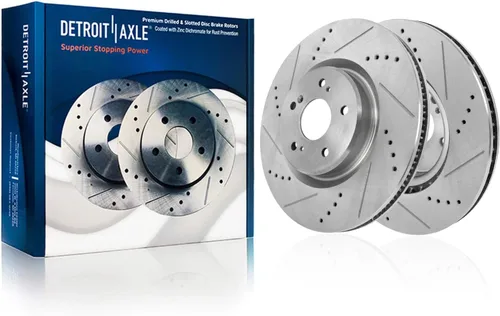 Vista 51 de Detroit Axle - Rotores de freno traseros para Toyota GR Supra BMW 230i 330e 330i 430i 530i 530i 530e 540d 540i xDrive X3 X4 Z4, rotores de freno
