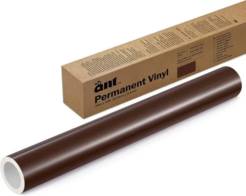 Vista 29 de ANT Melocotón, rollo de vinilo permanente de 24" x 4,5 m, rollo de vinilo adhesivo, para proyecto DIY, calcomanía, pegatina, compatible con Cricut