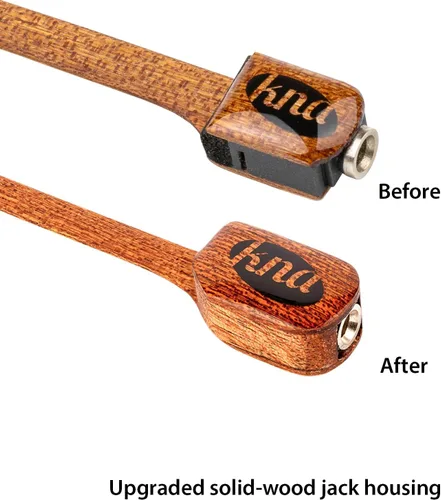 Vista 5 de KNA SG-1 Pastilla piezoeléctrica montada en puente para guitarra acústica, cuerda de acero, tono natural, país, folk, rock, ligero, desmontable