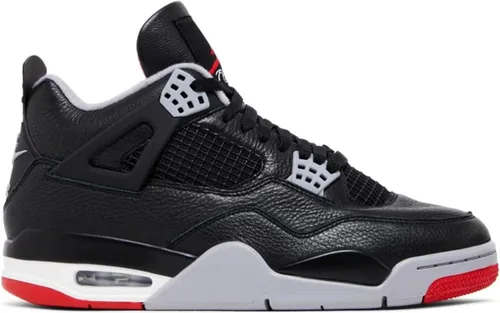 Vista 18 de Nike Jordan 4 Retro - Tenis para hombre, talla Beige/Rojo/Verde
