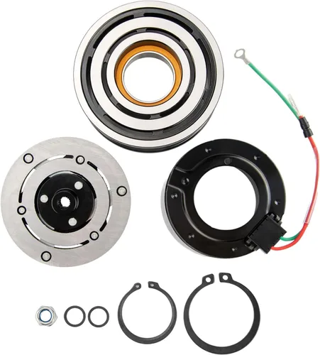 Vista 9 de 58544 Kit de embrague de compresor A/C de repuesto para Rogue 2008-2014 Rogue Select 2014-2014, kit de embrague de compresor de CA bobina de polea