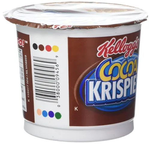 Vista 4 de Kellogg's Cocoa Krispies - Cereal de arroz endulzado con chocolate, seis tazas de 2.3 onzas Rice Krispies