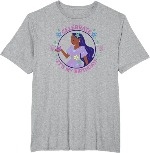 Vista 28 de Disney Encanto Isabela Madrigal It's My Birthday - Camiseta, Negro