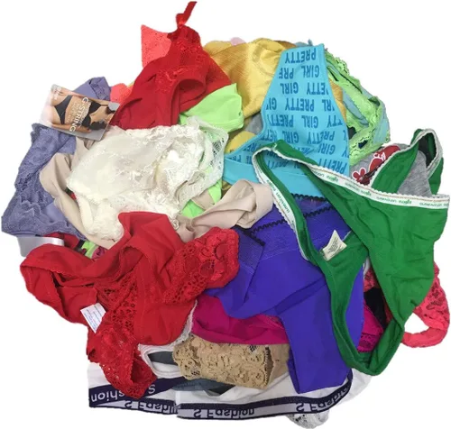 Vista 4 de Ropa interior para mujer, paquete de 24 unidades, variedad de tangas con espalda en T Tanga