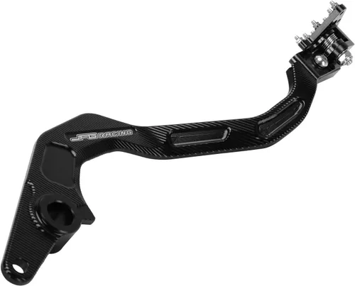 Vista 4 de JFG RACING Palanca de pedal de freno trasero plegable para motocicleta CNC para KLR 650 KLR650 2020-2023 ADV negro