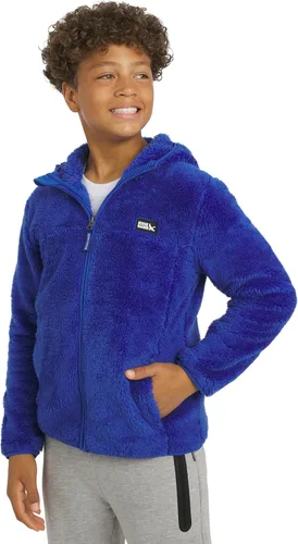 Vista 9 de Eddie Bauer Chaqueta con capucha de sherpa de imitación de pelo alto Quest para niñas Verde azulado