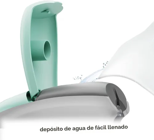 Vista 7 de oliso M3Pro Project Mini Steam Iron - Sewing, Quilting, Travel - Aqua
