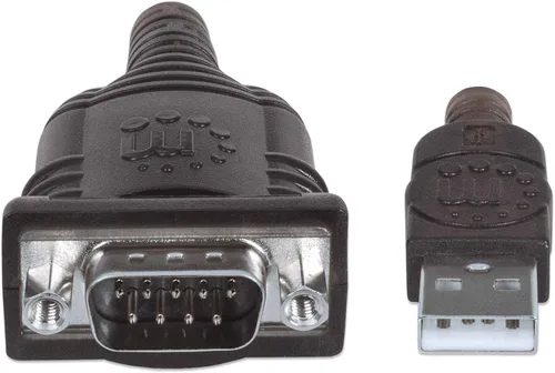 Vista 3 de MANHATTAN - STRATEGIC 151856 USB Serial Conv DB9M, chipset FT232RL, 18 pulgadas