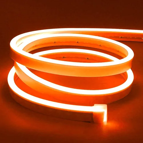 Vista 14 de Lamomo Tira de luces LED, cuerda de neón blanca cálida, 0.39 pulgadas/corte Blanco cálido