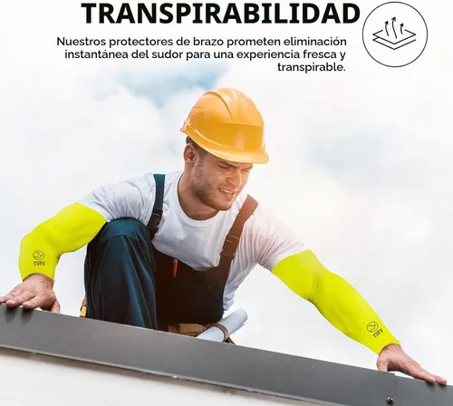 Vista 5 de TUFF - Mangas de compresión para brazos refrigerantes, mangas de brazo UPF 50 para hombres y mujeres.. 10 pares