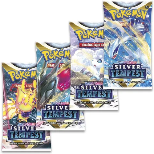 Vista 4 de Pokémon TCG: Espada y Escudo Silver Tempest Estadio de Construcción y Batalla