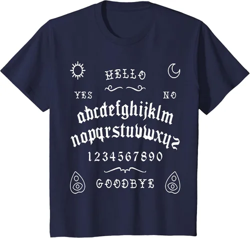Vista 68 de Camiseta inspirada en la tabla Spirit Board Ouija Asphalt Grey