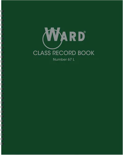 Vista 5 de Ward Libro de registro de 38 clases de nombres (6-7 períodos de semana)