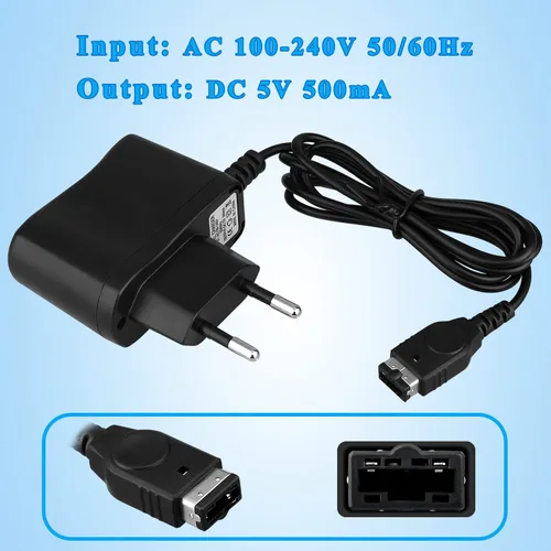 Vista 6 de OSTENT EU AC Home Fuente de alimentación de pared Cable adaptador para Nintendo DS NDS GBA SP
